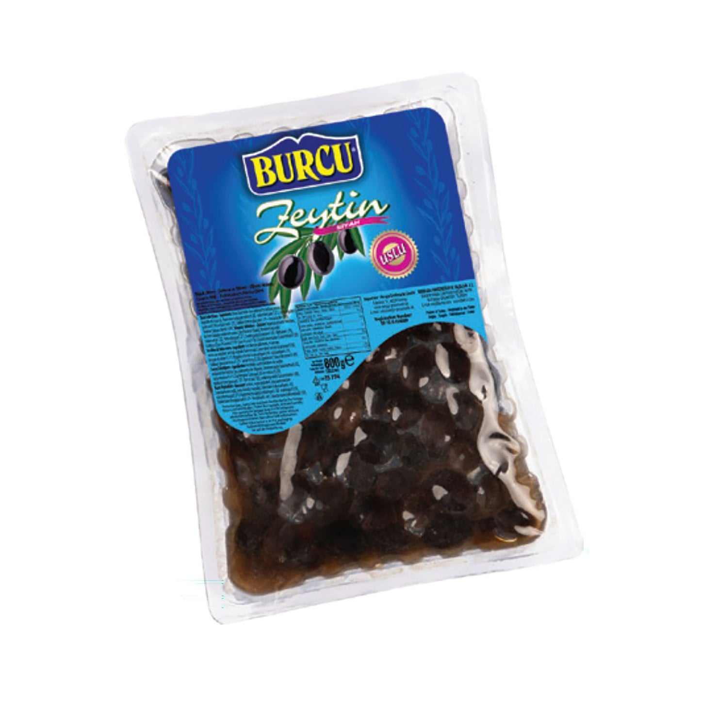 Vacuum Packed Black Olives