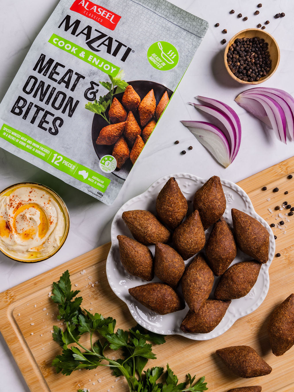 Meat & Onion Kibbe