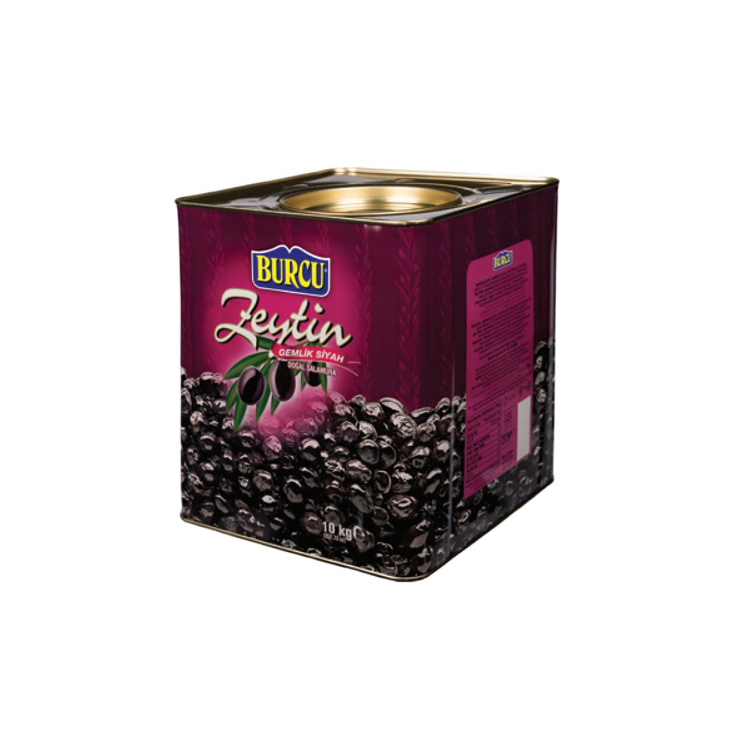 Black Gemlik Olives (Bulk Pack)