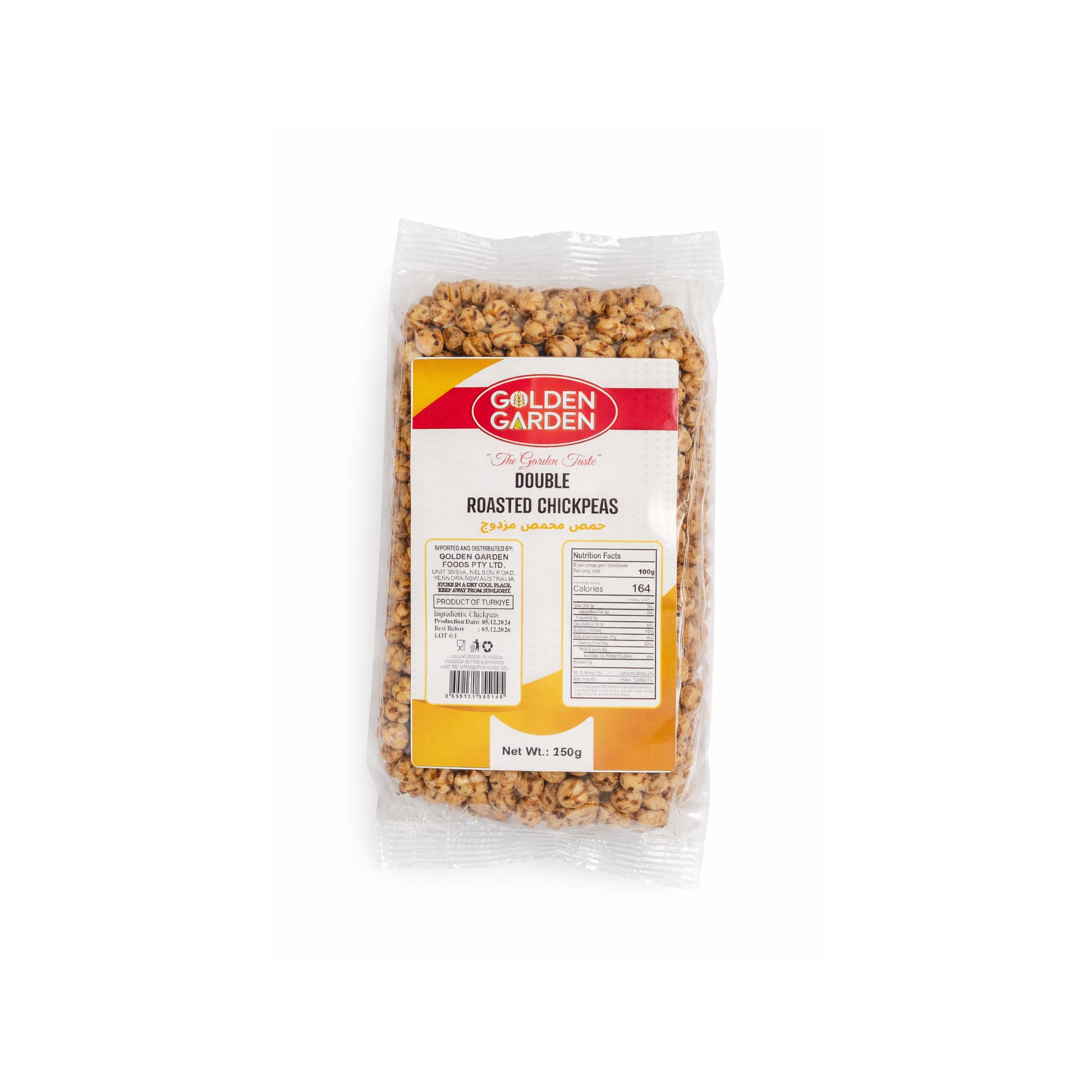 Double Roasted Chickpeas