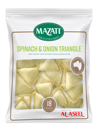 Spinach & Onion Triangles