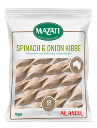 Spinach & Onion Kibbe