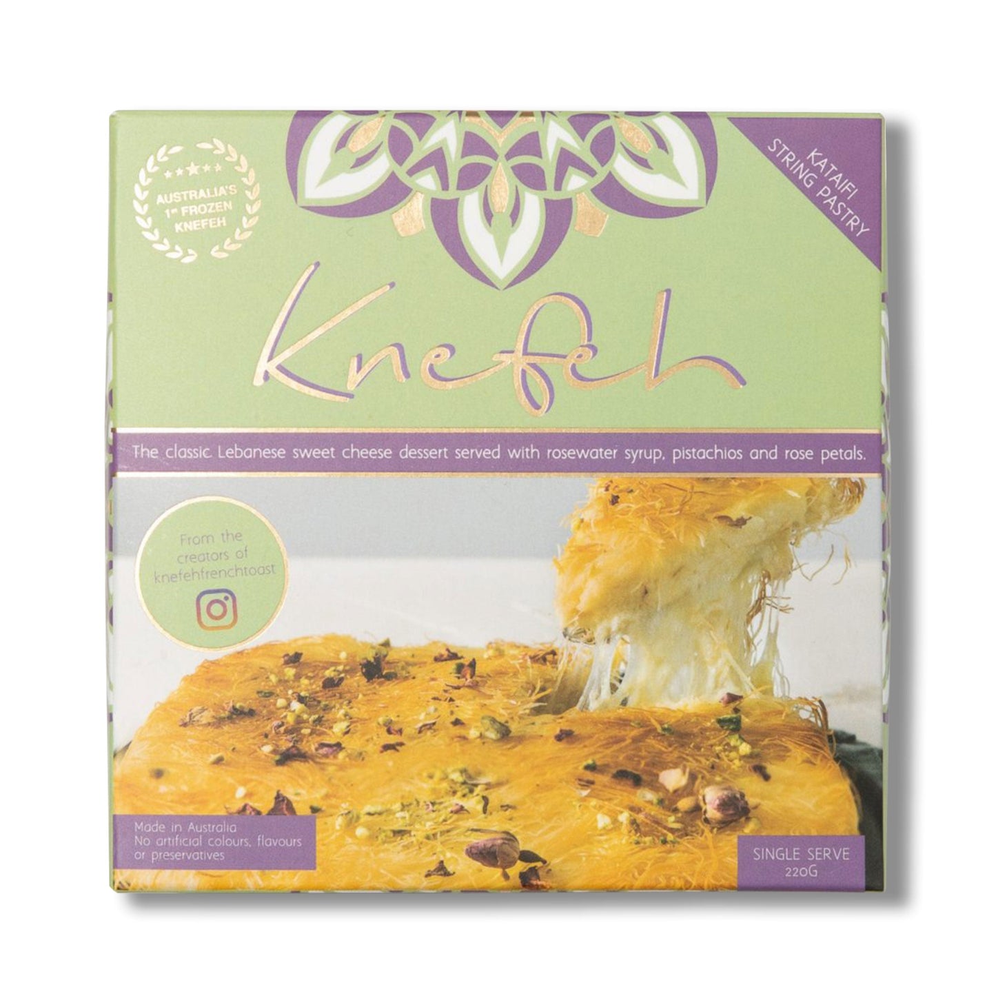 Kataifi Pastry Knefeh