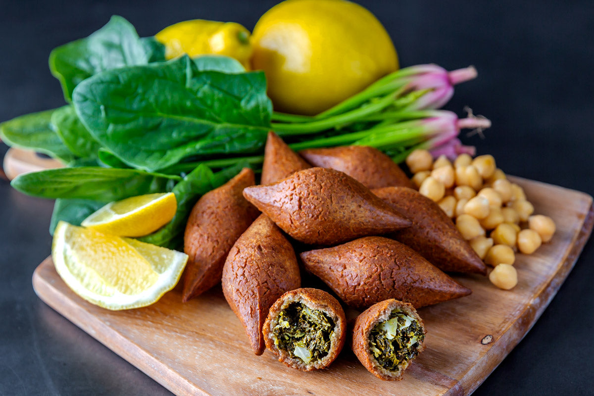 Spinach & Onion Kibbe