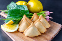 Spinach, Onion & Feta Triangles