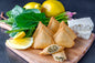 Spinach, Onion & Feta Triangles